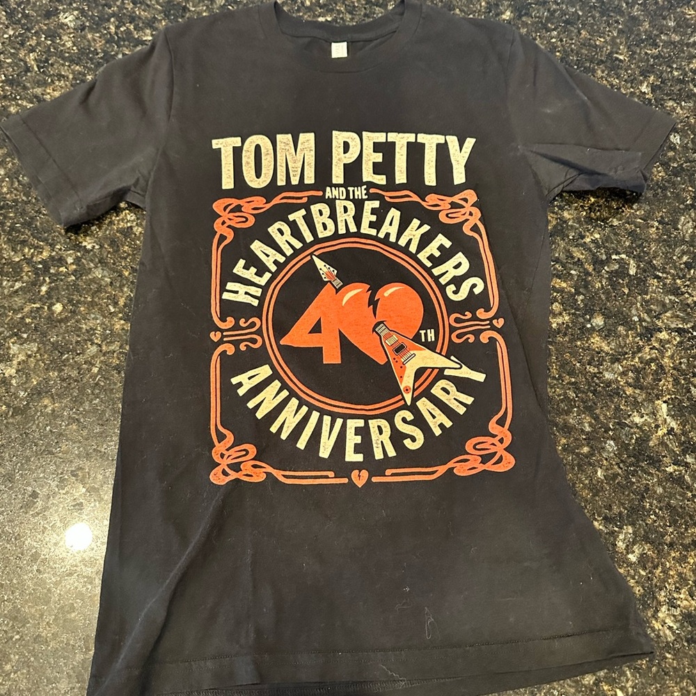 Tom Petty and the Heartbreakers concert tee unisex